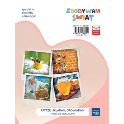 Zdobywam �wiat. Patrz�, uk�adam, opowiadam. Historyjki obrazkowe - Justyna Hadry�