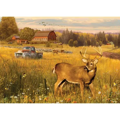 Puzzle 500 el. Jele� na polu Cobble Hill