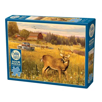 Puzzle 500 el. Jele� na polu Cobble Hill