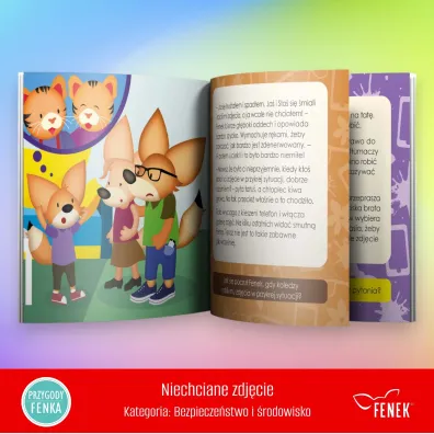 Niechciane zdj�cie. Bezpiecze�stwo w sieci. Przygody Fenka
