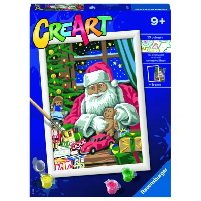 Malowanie po numerach CreArt - �wi�ty Miko�aj Ravensburger