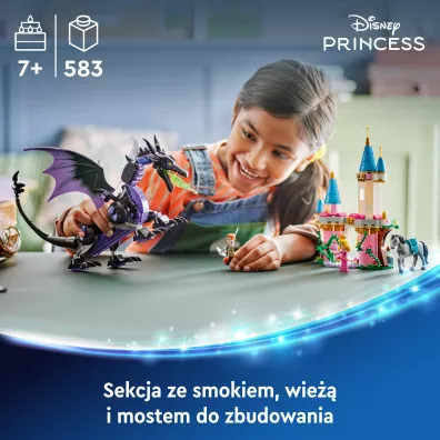 LEGO Disney Princess Diabolina jako smok 43240