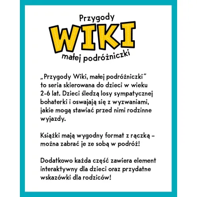 Przygody Wiki, ma�ej podr�niczki. Wiki i jej pierwsze, wielkie pakowanie