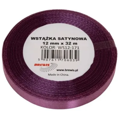Brewis Wst��ka satynowa �liwkowa 38mm x 32m