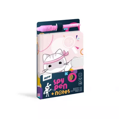 MFP Notes fioletowy 100K linia Spy + d�ugopis UV