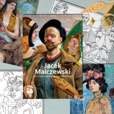 Jacek Malczewski. Zeszyt do kolorowania