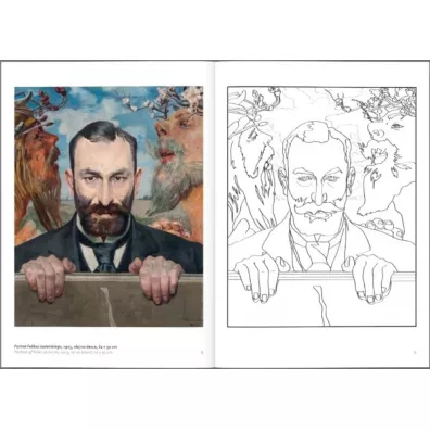Jacek Malczewski. Zeszyt do kolorowania