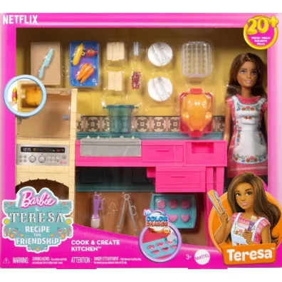 Barbie i Teresa. Przepis na przyja�� Teresa Lalka Mattel