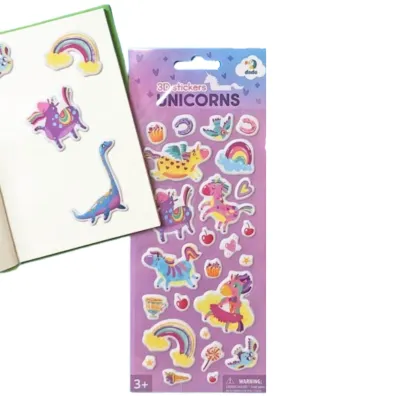 Dodo Naklejki 3D Unicorns