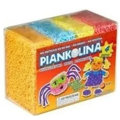 Pianka do modelowania 4 kolory Piankolina ART AND PLAY 10000304