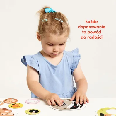Pierwsze puzzle Rodzinki Bright Junior Media