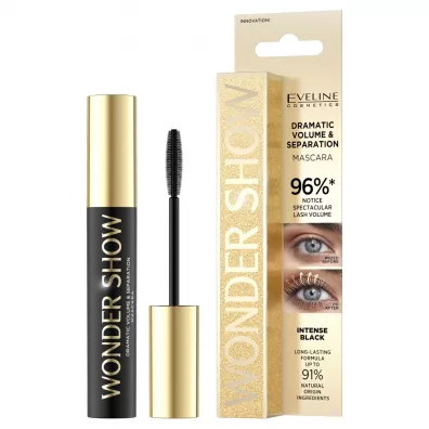 Eveline Cosmetics Wonder Show Mascara Volume & Separation tusz do rz�s 7 ml