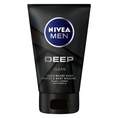 Nivea Men Deep Clean Face & Beard Wash el do mycia twarzy i brody 100 ml