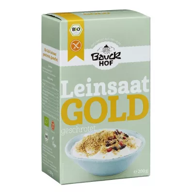 Bauck Hof Len z�oty mielony bezglutenowy 200 g Bio