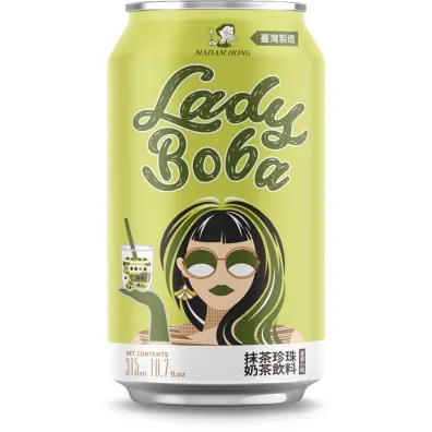 Madam Hong Bubble tea matcha 315 ml