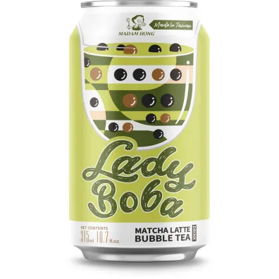 Madam Hong Bubble tea matcha 315 ml