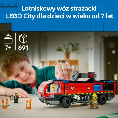 LEGO City Lotniskowy w�z stra�acki 60499