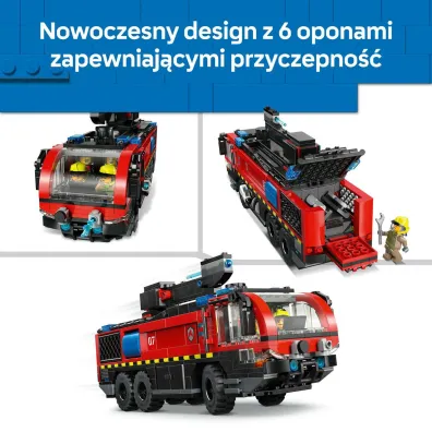 LEGO City Lotniskowy w�z stra�acki 60499