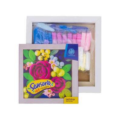 Zestaw lekkiej masy Sensorio Art z ramk� Astrafun R�y - 30 kol.