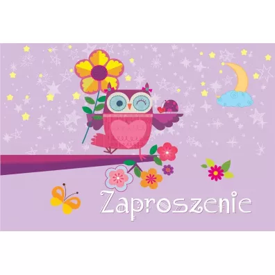 Kukartka Zaproszenie ZZ-070 S�wka 5 szt.