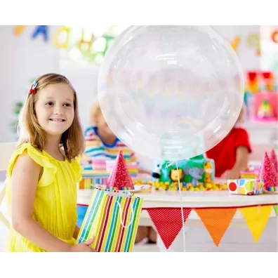Godan Balon Aqua kryszta�owy bez nadruku 76cm