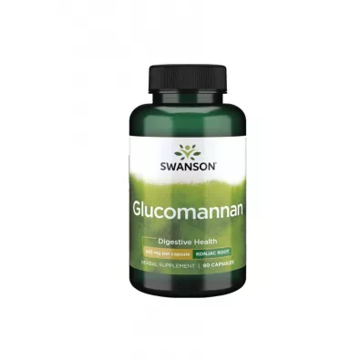 Swanson Glucomannan 665 mg - suplement diety 90 kaps.