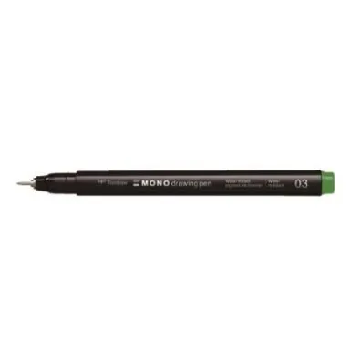 Tombow Cienkopis mono drawing zielony 0.35mm