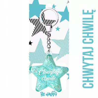 Be-Happy Gifts Brelok Gwiazdka Chwytaj chwil�