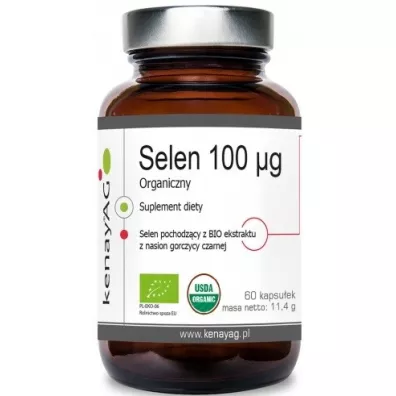Kenay Selen 100 Mcg Suplement diety 60 kaps.