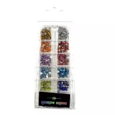 Galeria Hobby Kryszta�ki 4 mm, 12 kolor�w