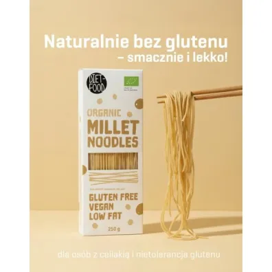 Diet-Food Makaron jaglany 100% 250 g Bio