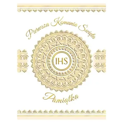 Henry PUDELKO OZD NA PIENIADZE KOMUNIA KARNET IHS HE