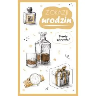 AbCard Kartka okoliczno�ciowa Urodziny PS05