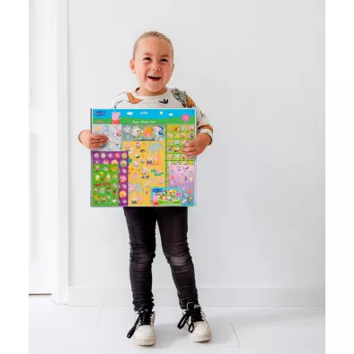 Zestaw naklejek winka Peppa XL