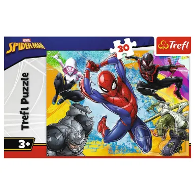 Puzzle 30 el. Kolory Spider-mana Trefl
