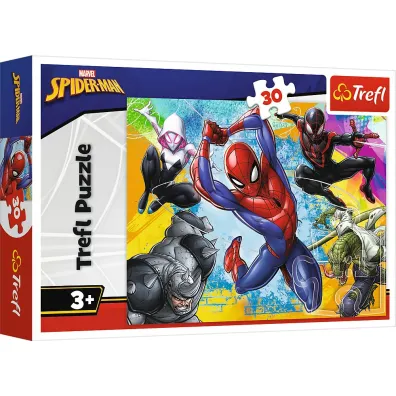 Puzzle 30 el. Kolory Spider-mana Trefl