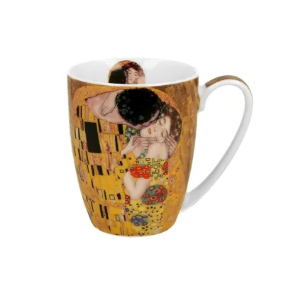 Duo Sp. z o.o. Porcelanowy kubek Klimt The Kiss 350 ml