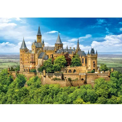 Puzzle 1000 el. Niemcy, Widok na zamek Hohenzollern Eurographics