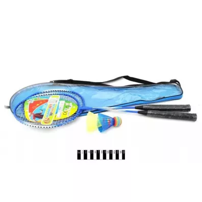 Zestaw metalowych rakiet badminton w pokrowcu MIX Maksik