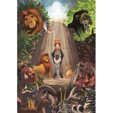 Puzzle 1000 el. The Lion King compact Clementoni