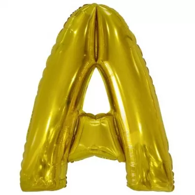 Amscan Balon foliowy litera A z�ota 67x86cm
