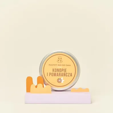 Mydlarnia 4 Szpaki Mus do ciaa Konopie i Pomaracza 150 ml