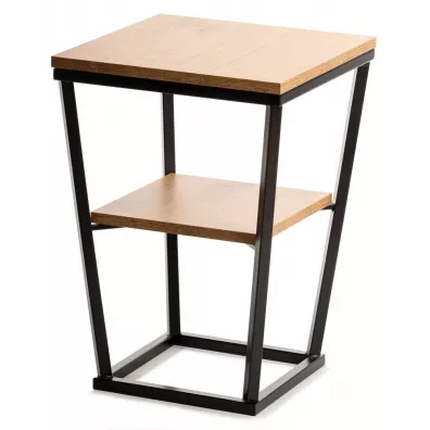 HowHomely Szafka nocna EXPAND 40x40 cm loftowy