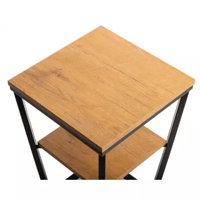 HowHomely Szafka nocna EXPAND 40x40 cm loftowy