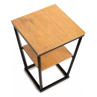 HowHomely Szafka nocna EXPAND 40x40 cm loftowy