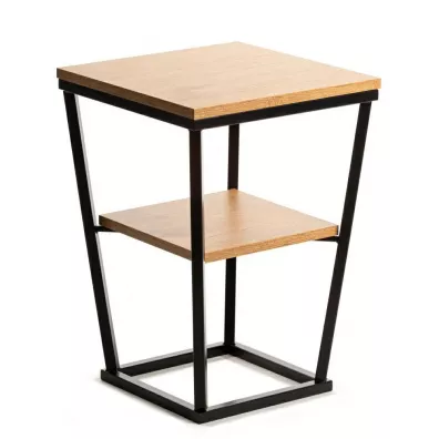 HowHomely Szafka nocna EXPAND 40x40 cm loftowy