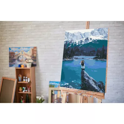 Twoje Hobby Malowanie po numerach - Podr�nik po Norwegii 40x50cm
