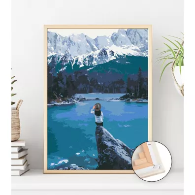 Twoje Hobby Malowanie po numerach - Podr�nik po Norwegii 40x50cm