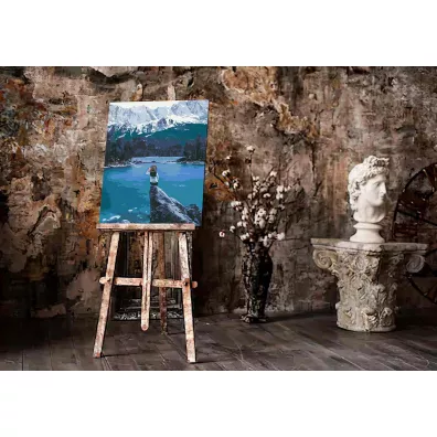 Twoje Hobby Malowanie po numerach - Podr�nik po Norwegii 40x50cm