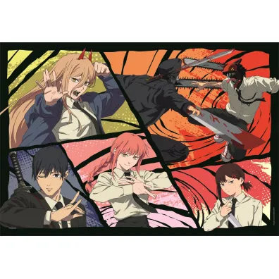 Puzzle 500 el. Cubes Anime Chainsaw Man Clementoni